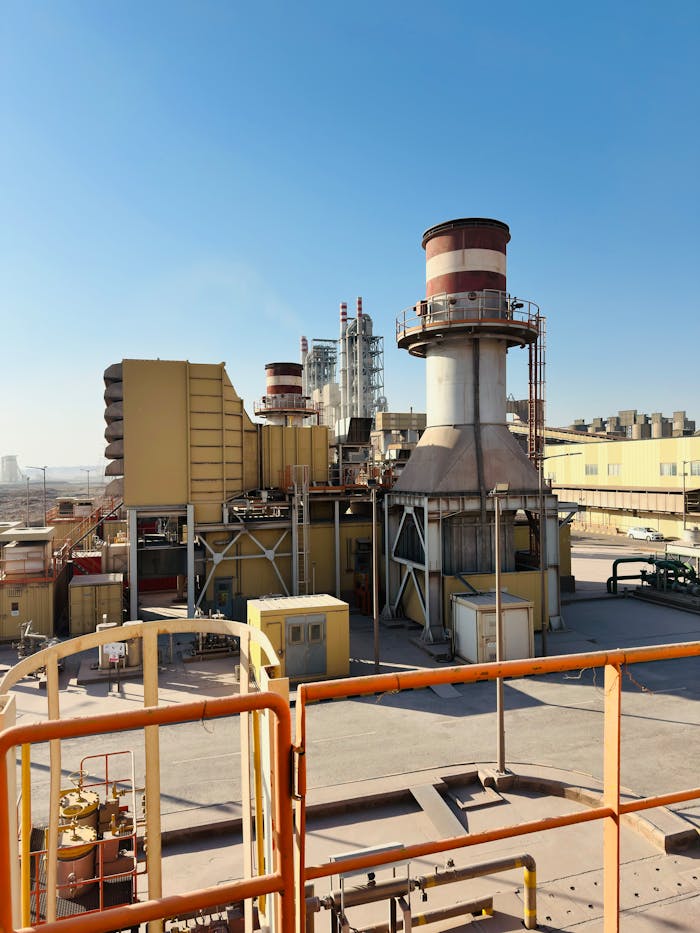 Free stock photo of blue skies, chimney, clean power